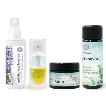 KIT ROUTINE VISO PELLE GRASSA