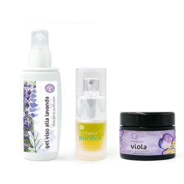 KIT ROUTINE VISO PELLE MISTA
