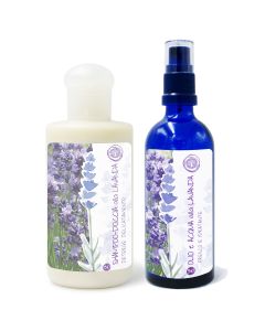 Olio&acqua alla Lavanda + Shampoo-doccia Lavanda
