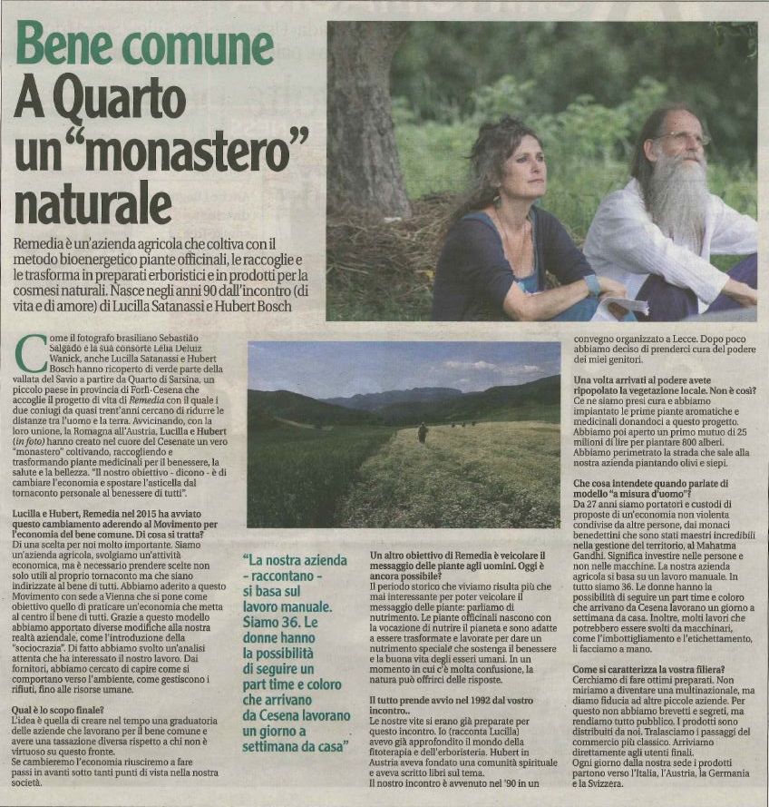 Corriere Cesenate - AgriRomagna del 20 giugno 2019