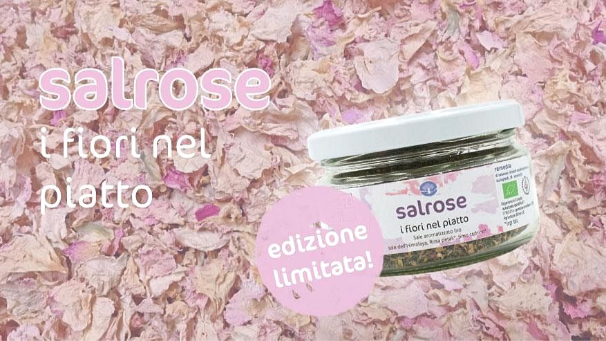 Arriva il Salrose: Il sale aromatico alle rose