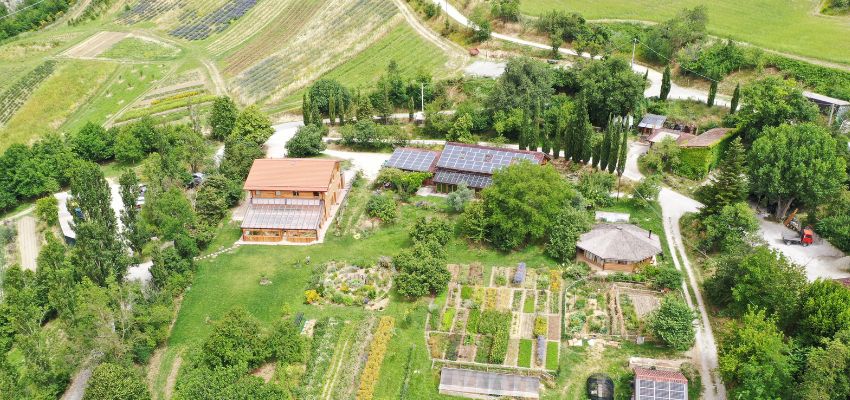 Foto panoramica con drone di Remedia