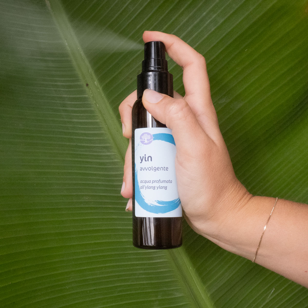 spray acqua profumata all'ylang ylang